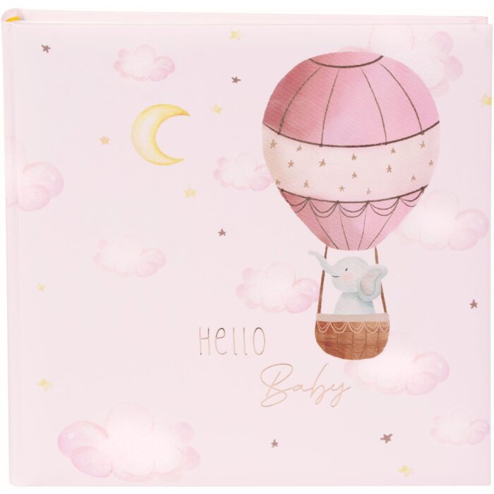 Album per bambini Goldbuch Balloon Journey Girl 30x31 cm 60 pagine glassine