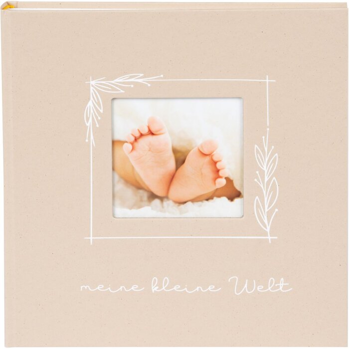 Album per bambini Goldbuch Il mio piccolo mondo 30x31 cm 60 pagine bianche