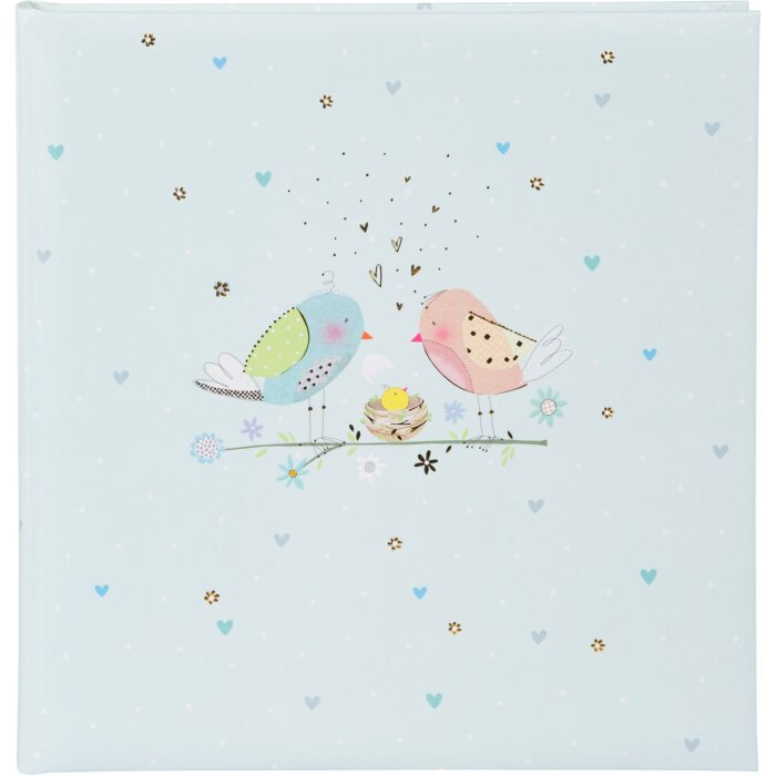 Album per bambini Goldbuch Loving Birds Boy 30x31 cm 60 pagine bianche