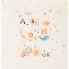 Album per bambini Goldbuch Toy Zoo 30x31 cm 60 pagine bianche motivo animali in rilievo argento