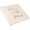 Album per bambini Goldbuch Toy Zoo 30x31 cm 60 pagine bianche motivo animali in rilievo argento