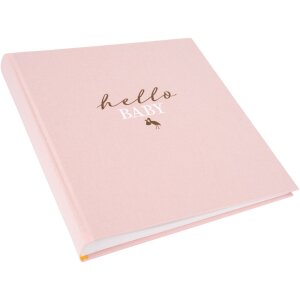 Album per bambini Goldbuch hello.baby rosé 30x31 cm 60 pagine bianche
