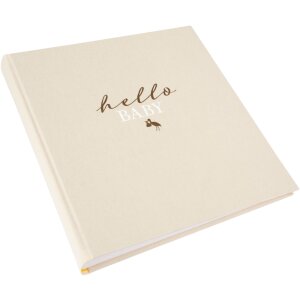 Album per bambini Goldbuch hello.baby Beige 30x31 cm 60 pagine bianche