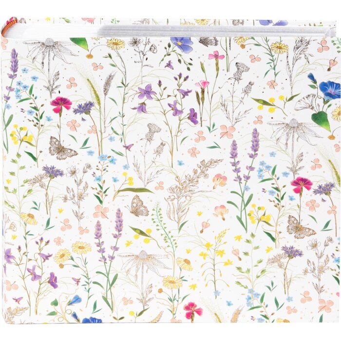 Goldbuch Memo album slip-in 200 foto 10x15 cm Summer Meadow bianco