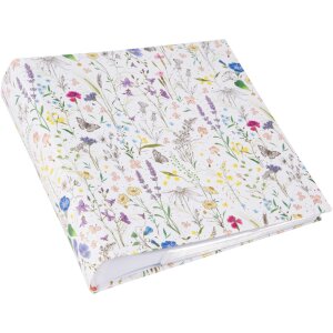 Goldbuch Memo album slip-in 200 foto 10x15 cm Summer Meadow bianco