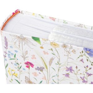Goldbuch Memo album slip-in 200 foto 10x15 cm Summer Meadow bianco