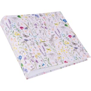 Album slip-in Goldbuch Summer Meadow lilla per 200 foto 10x15 cm