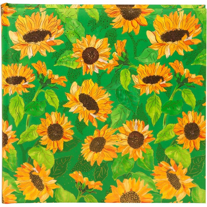 Album fotografico Goldbuch Verde girasole 25x25 cm 60 pagine bianche