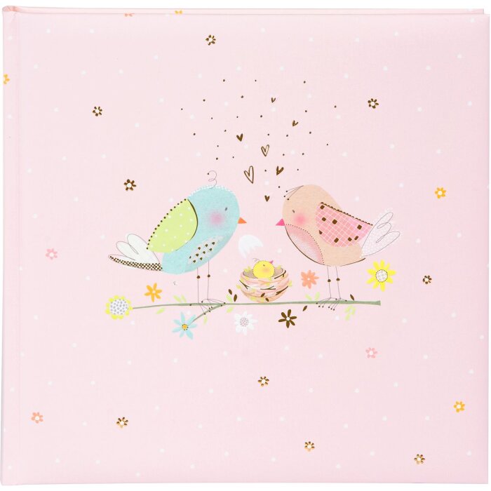 Album fotografico Goldbuch Loving Birds Girl 25x25 cm 60 pagine bianche