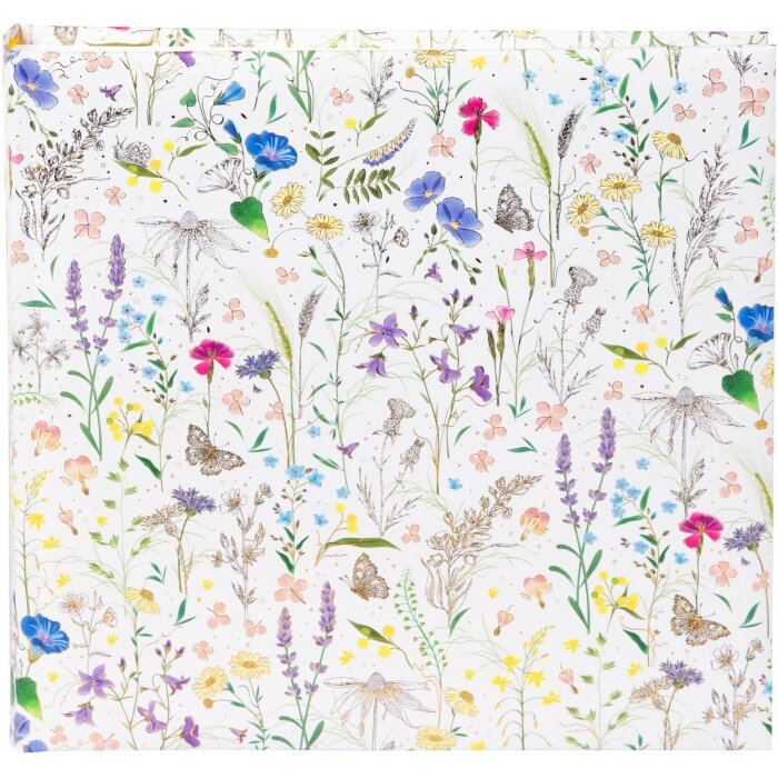 Album fotografico Goldbuch Summer Meadow bianco 25x25 cm 60 pagine bianche