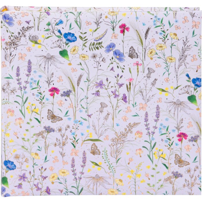 Album fotografico Goldbuch Summer Meadow lilla 25x25 cm 60 pagine bianche
