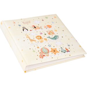 Album fotografico Goldbuch Toy Zoo 25x25 cm 60 pagine bianche con vetro