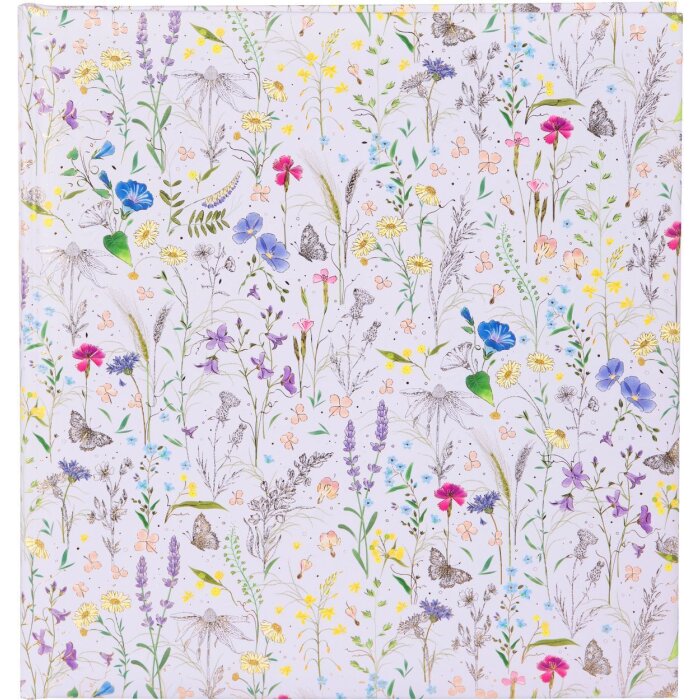 Album fotografico Goldbuch Summer Meadow lilla 30x31 cm 60 pagine bianche