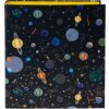 Cartella Goldbuch motivo Universo 2 anelli meccanismo 5 cm dorso DIN A4 Oro