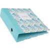 Cartella Goldbuch motivo scuola blu meccanismo a 2 anelli 8 cm dorso DIN A4