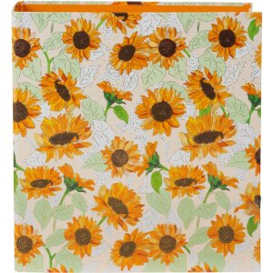 Cartella Goldbuch motivo Girasole bianco meccanismo a 2...