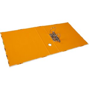 Cartella Goldbuch motivo Girasole bianco meccanismo a 2 anelli 8 cm dorso DIN A4