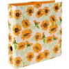 Cartella Goldbuch motivo Girasole bianco meccanismo a 2 anelli 8 cm dorso DIN A4