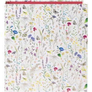 Cartella Goldbuch motivo Summer Meadow bianco meccanismo...