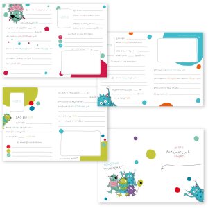 Goldbuch amici libro Monster 15x21 cm 88 pagine illustrate