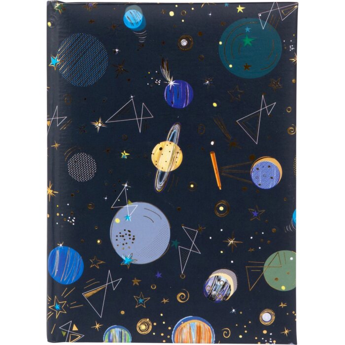 Libro doro degli amici Universo 15x21 cm 88 pagine illustrate
