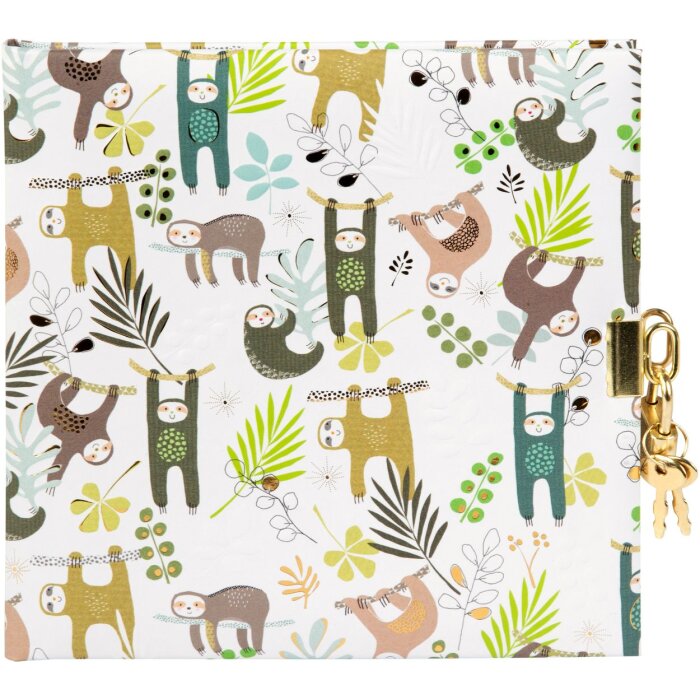 Agenda Goldbuch con chiusura Hang out 16,5x16,5 cm 96 pagine bianche