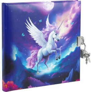 Agenda Goldbuch con chiusura Diana Unicorn 16,5x16,5 cm...