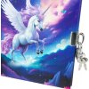 Agenda Goldbuch con chiusura Diana Unicorn 16,5x16,5 cm 96 pagine bianche