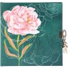 Agenda Goldbuch con chiusura Peonia 16,5x16,5 cm 96 pagine bianche