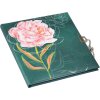 Agenda Goldbuch con chiusura Peonia 16,5x16,5 cm 96 pagine bianche