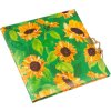 Agenda Goldbuch con serratura Verde girasole 16,5x16,5 cm 96 pagine bianche