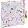Agenda Goldbuch con chiusura Summer Meadow lilla 16,5x16,5 cm