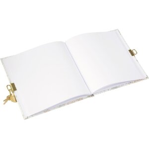 Agenda Goldbuch con chiusura Felino 16,5x16,5 cm 96 pagine bianche