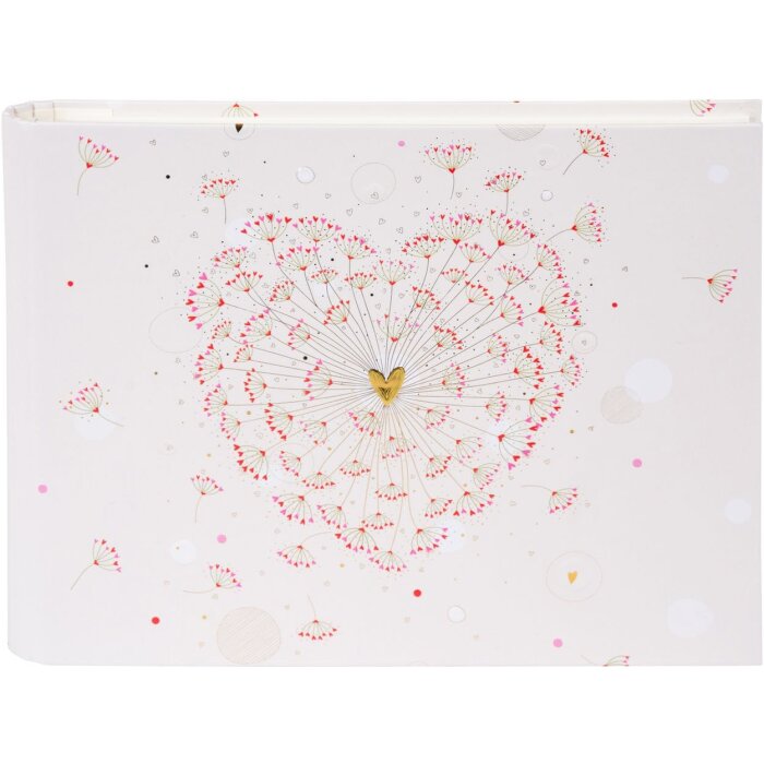 Goldbuch Photo Guestbook Golden Heart 29x23 cm 50 pagine bianche