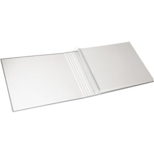 Libro degli ospiti fotografico Goldbuch solo noi due grigio 29x23 cm 50 pagine bianche