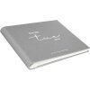 Libro degli ospiti fotografico Goldbuch solo noi due grigio 29x23 cm 50 pagine bianche