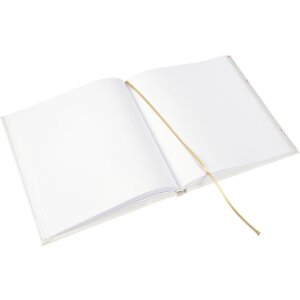 Libro doro Libro degli ospiti di nozze Cuore doro 23x25 cm 176 pagine
