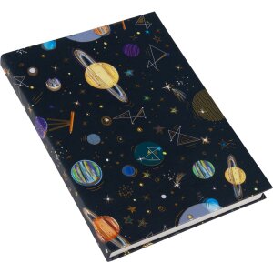 Goldbuch quaderno Universo 15x22 cm 200 pagine vuote DIN A5