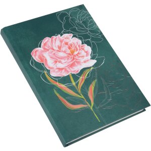 Quaderno Goldbuch Peony 15x22 cm 200 pagine vuote DIN A5