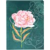 Quaderno Goldbuch Peony 15x22 cm 200 pagine vuote DIN A5