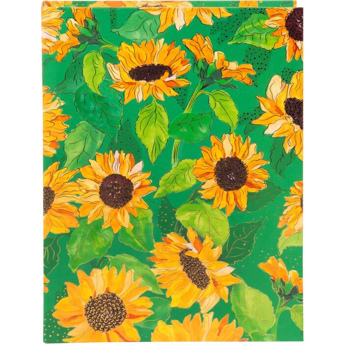 Quaderno Goldbuch DIN A5 Verde girasole 15x22 cm 200 pagine in bianco