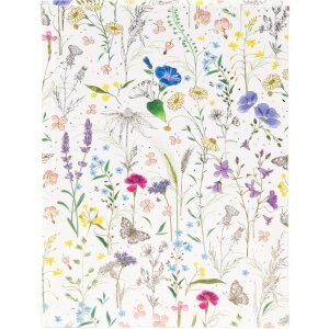 Quaderno Goldbuch DIN A5 Summer Meadow bianco 15x22 cm...