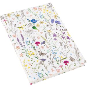 Quaderno Goldbuch DIN A5 Summer Meadow bianco 15x22 cm...