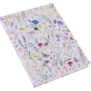 Quaderno Goldbuch DIN A5 Summer Meadow lilla 15x22 cm 200...