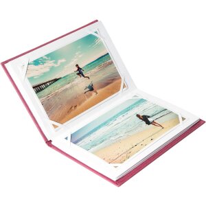 Goldbuch leporello album fotografico Bella Vista fucsia 14 foto 10x15 cm