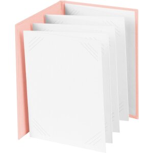 Goldbuch leporello album fotografico Bella Vista rosé 14 foto 10x15 cm