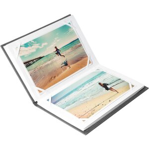 Goldbuch leporello album fotografico Bella Vista grigio 14 foto 10x15 cm