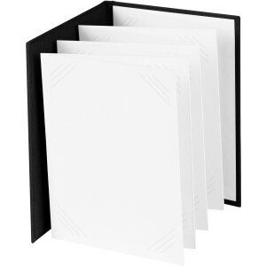 Goldbuch leporello album fotografico Bella Vista nero 14 foto 10x15 cm