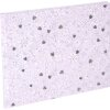 Libro doro per gli ospiti Finamente lilla 25x20 cm 100 pagine bianche in rilievo argento