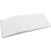 Libro degli ospiti Goldbuch Summertime lino grigio 100 pagine 25x20 cm